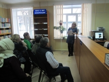 Собрание читателей в Белебеевском филиале библиотеки