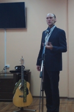 Тимур Гарипов в гостях у библиотеки для слепых