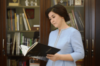 Поздравление министра культуры РБ Амины Шафиковой с Общероссийским Днем библиотек